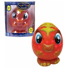 Динозавр, 1Toy (конструктор, свет, съемная ручка, 8 элементов, банка, Т16362, серия Лампики)