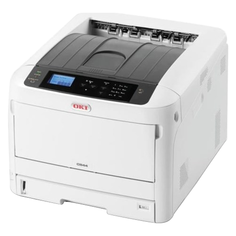 Принтер OKI C844dnw, белый/черный
