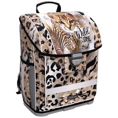 ErichKrause ранец ErgoLine Wild Cat (48283), бежевый