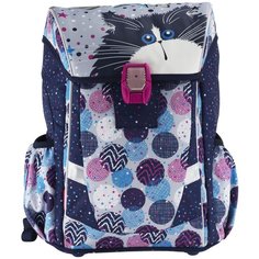 Рюкзак детский Seventeen Кот, с эргономической спинкой, SKGB-UT3-190C, мультиколор, 36 x 28 x 17 см