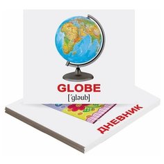 School/Школа, Вундеркинд с пеленок (карточки Домана мини, с транскрипцией, на русском и английском)