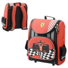 Ранец Ferrari профилактический (трансформер) с EVA-спинкой 35х31х14 Академия Холдинг