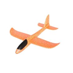 Самолет BRADEX Планер большой, 47 см, оранжевый