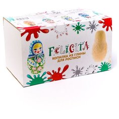 Матрешка Весна, Анданте (копилка из глины для росписи, серия Felicita)