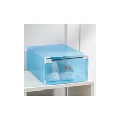 Коробка для хранения выдвижная «Melani», синий, 34 x 22 х 13 см Вселенная Порядка