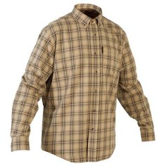 Рубашка муж. для охоты 100 SOLOGNAC х Decathlon Беж XXXXL