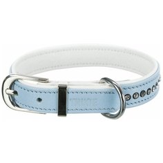 Ошейник Active Comfort со стразами, XS–S: 20–24 см/12 мм, светло-синий, Trixie (товары для животных, 19026)
