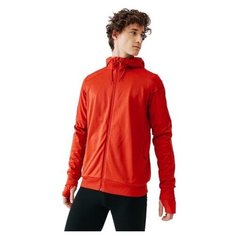 Куртка для бега RUN WARM+ с карманом для смартфона мужская, размер: M, цвет: Кирпично-Красный KALENJI Х Декатлон Decathlon