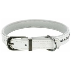 Ошейник Active Comfort со стразами, S–M: 27–33 см/15 мм, белый, Trixie (товары для животных, 19023)