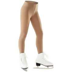 Колготы тренировочные со стопами для фигурного катания детские, размер: 8 AXELYS Х Декатлон Decathlon