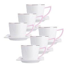 Чайный сервиз 12пр 220мл Нежность Loraine 26642 KSMB-26642