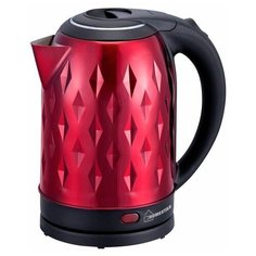 Чайник HOMESTART HS-1013 2л сталь 1500 Bт красный