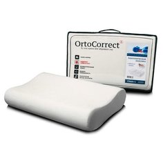 OrtoCorrect Ортопедическая подушка OrtoCorrect Classic L 58х37, валики 9/11