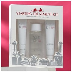 Secret Key Набор Secret Key Starting Treatment Kit: увлажняющий крем для кожи вокруг глаз, 15 г + крем для лица, 25 г + увлажняющая эссенция, 50 мл