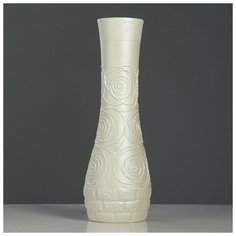 Керамика ручной работы Ваза напольная "София", ажур, 40.5 см, керамика