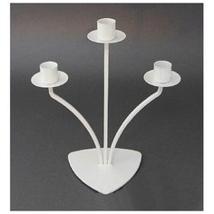 Омский свечной завод подсвечник диез белый