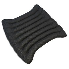 BIO-TEXTILES Эко-Подушка с массажным эффектом на стул 40*40 лузга гречихи, грета/бязь