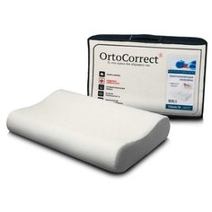 OrtoCorrect Ортопедическая подушка OrtoCorrect Classic M 58х37, валики 9/11