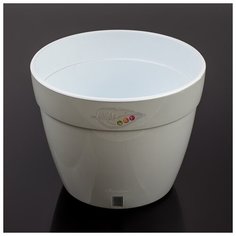 Santino Кашпо с автополивом «Асти», 9 л, цвет серый