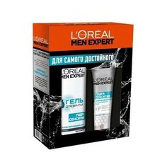Maybelline Набор LOreal Men expert: гель для бритья, 200 мл + крем после бритья, 75 мл