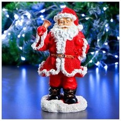 Хорошие сувениры Фигурка "Санта-Клаус с колокольчиком" 13 × 16 × 28 см