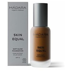 MADARA Тональный крем органический для создания безупречного тона, минеральная основа, без синтетических добавок. То н#90 Каштан 30мл+ подарок Антибактериальный увлажняющий спрей для рук мгновенного действия, 30 мл.