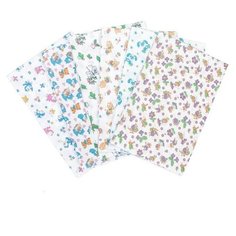 Осьминожка Набор пеленок (10 шт), 120х95 см, цвет микс