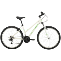 Велосипед Stark21 Luna 26.1 D белый/салатовый рама XS(14.5")(HD00000201)