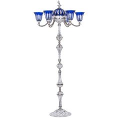 Торшер 72009TP/6/175 NW P2 U Clear-Blue/H-1H FL3S Bohemia Ivele Crystal