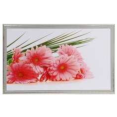 Сюжет Картина "Герберы" 67х107 см рамка микс