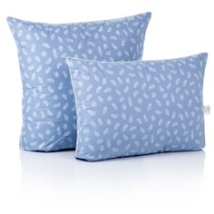 BELASHOFF Подушка высокая Тихий Час полу-пуховая, размер 68х68 см, тик Белашоff