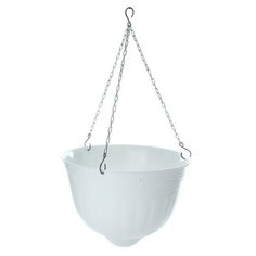 Альтернатива Кашпо подвесное «Венеция», 10 л, цвет белый Alternativa