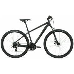 Велосипед Forward APACHE 29 2.2 S disc 2021 рост 17" черный матовый/черный