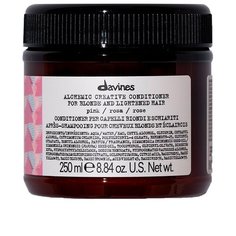Davines кондиционер креативный Alchemic для светлых и осветленных волос, оттенок розовый, 250 мл