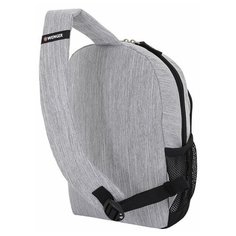 Рюкзак WENGER с одним плечевым ремнем 13", ткань Grey Heather, 24x14x34,3 см, 12 л