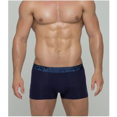 Salvador Dali Трусы боксеры с надписью на резинке, размер XXXL, темно-синий