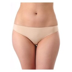 Innamore Трусы Basic бразильяна средней посадки, размер 3(44), пудровый