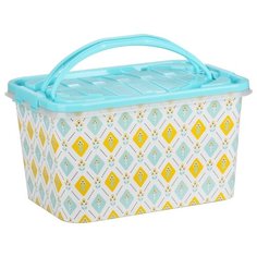 Контейнер прямоугольный декор 6564 Big House