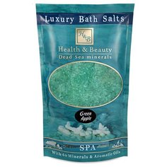 Health & Beauty Соль Мертвого моря для ванны зеленая Яблоко, 500 г