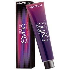 Matrix Color Sync краска для волос без аммиака Vinyls, crimson red, 90 мл