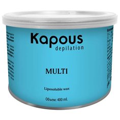 Kapous Professional Жирорастворимый воск "Gold" в банке 400 мл