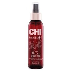 CHI Rose Hip Oil Несмываемый тоник для блеска и восстановления волос, 118 мл