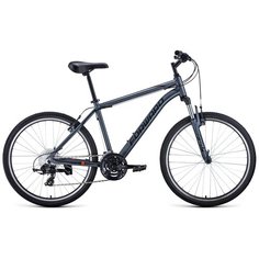 Велосипед Forward HARDI 26 X 2021 рост 18" серый матовый/черный