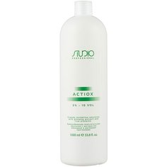 Kapous Professional Studio Professional ActiOx Кремообразная окислительная эмульсия с экстрактом женьшеня и рисовыми протеинами, 3%, 1000 мл