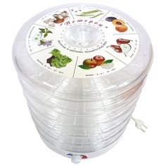 Сушилка Ветерок 5 поддонов Цветная упаковка Transparent