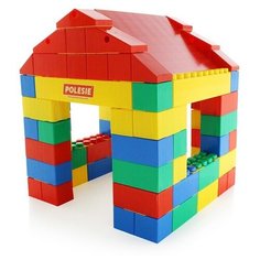 Конструктор строительный "Дом", 134 элемента Полесье