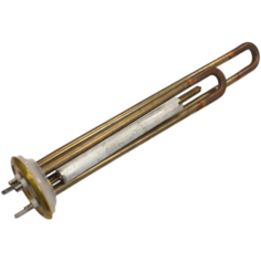 Тэн с анодом и прокладкой для Thermex 2000W (1300+700) PREMIUM верт медь Thermowatt (Италия)