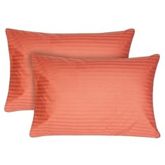 Комплект наволочек DREAM TIME PC-46, сатин, 50 х 70 см, 2 шт., коралловый