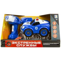 Конструктор 1 TOY Экстренные службы Т16961 Патрульная машина