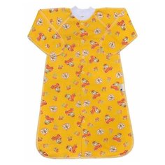 Конверт-мешок Клякса 21-528н желтый 62 см